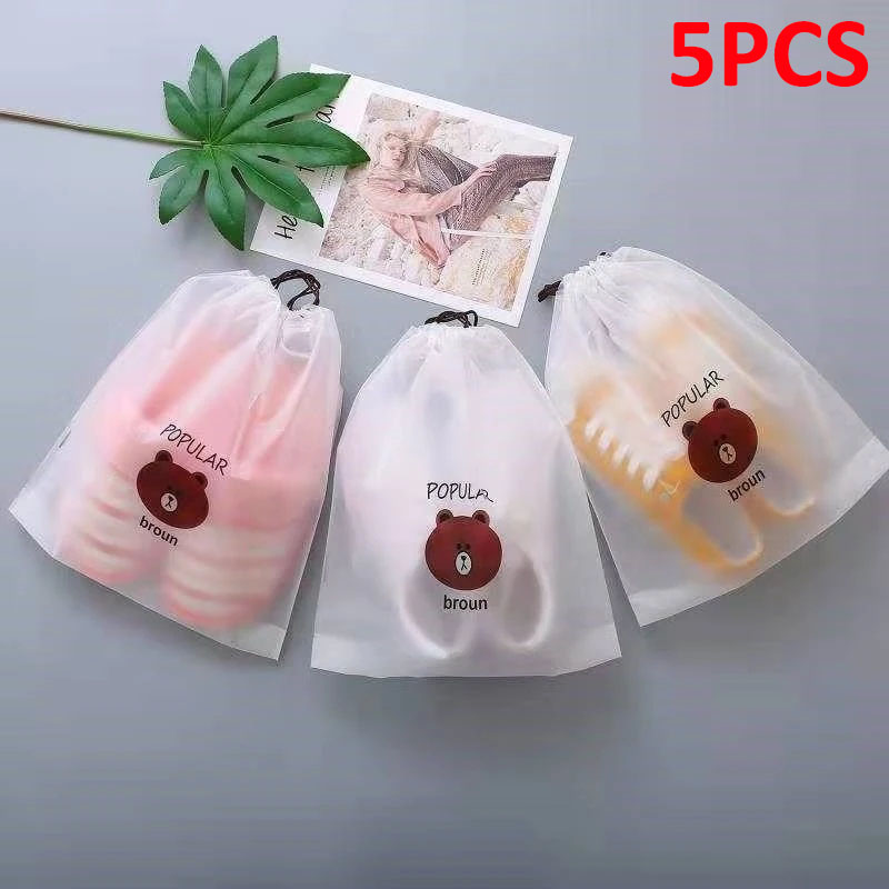 Travel Ziplock Bags - 5PCS Schuh staub lagerung tasche Zip-lock