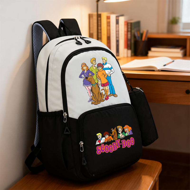 Travel Accessories B&M - Scooby Doo Schulranzen, große Kapazität, lässige