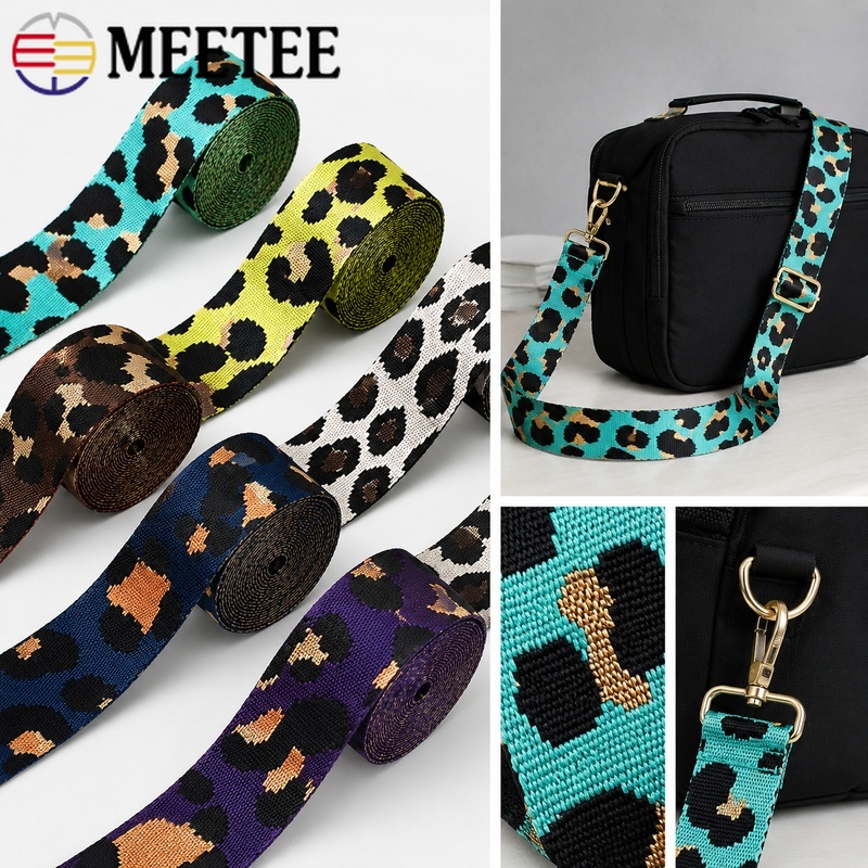 Travel Accessories To Sew - 2/5/10M 50mm Nylon-Jacquard-Gurtband für Rucksack-Schultergurte, Reisegepäckgurte,