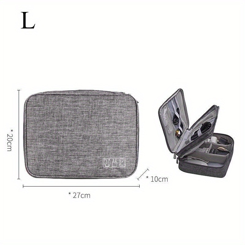3-stufiger tragbarer USB-Kabel – Travel Ziplock Bags Bewertung und Preis