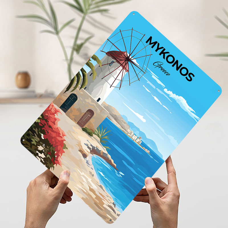 Mykonos Griechenland Reiseplak – Travel Accessories Greece Bewertung und Preis