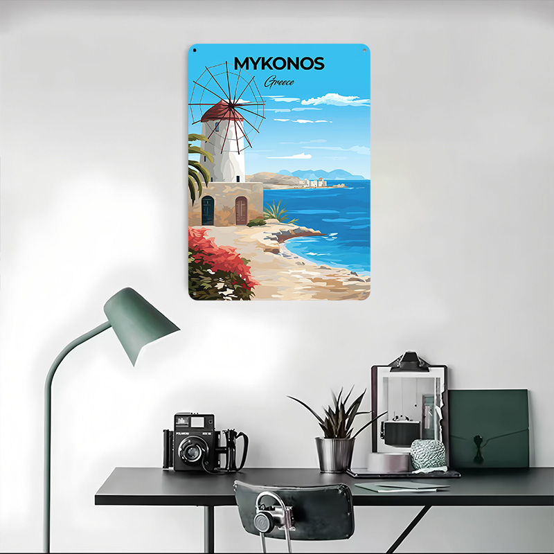 Mykonos Griechenland Reiseplak – Travel Accessories Greece Bewertung und Preis