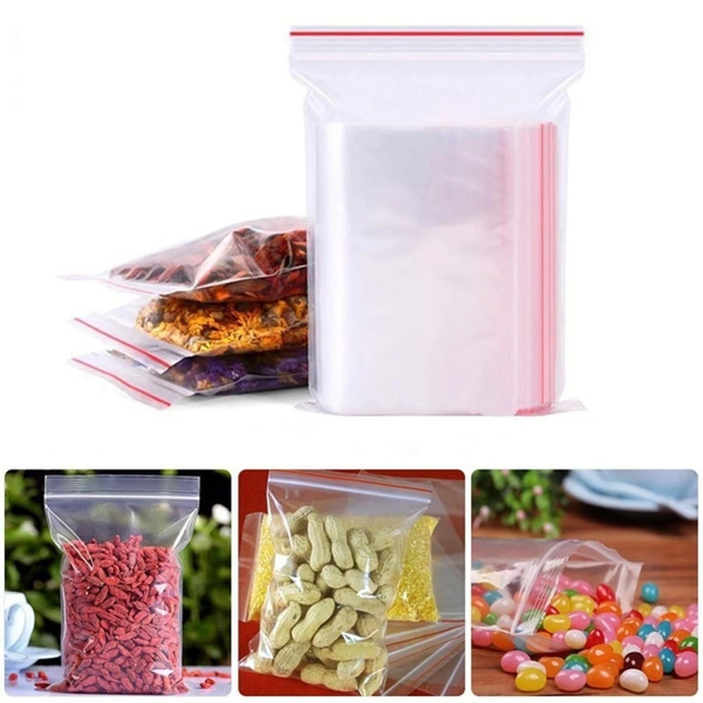 1000-100pcs wieder versch ließ – Travel Ziplock Bags Bewertung und Preis