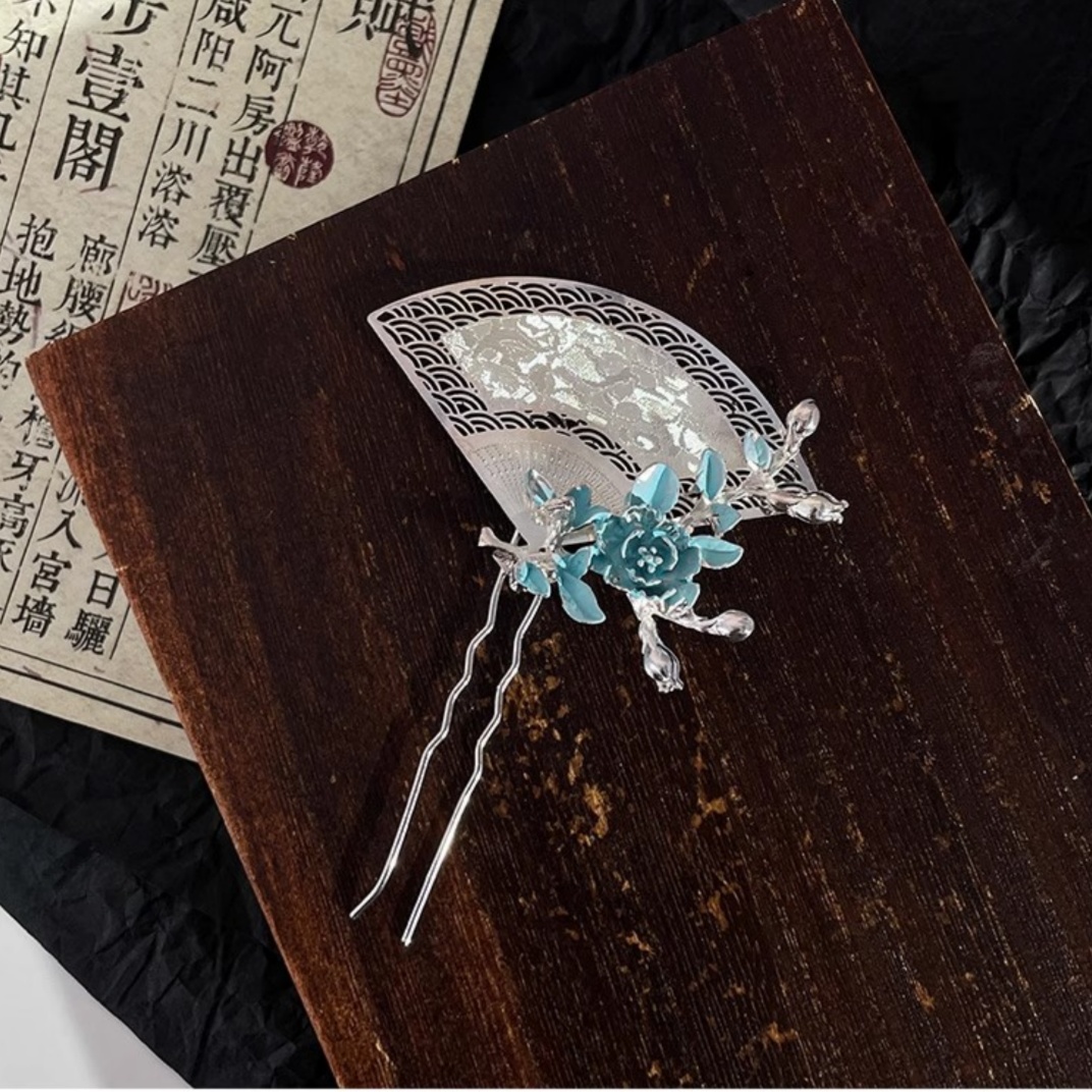 Neue fächerförmige Haarnadel i – Travel Accessories Aesthetic Bewertung und Preis