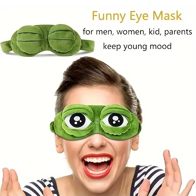 Froschförmige Augenmaske für P – Travel Accessories Aesthetic Bewertung und Preis