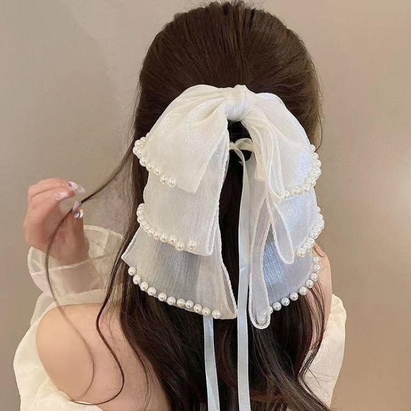 Haarschmuck für Damen, Perlenb – Travel Accessories Aesthetic Bewertung und Preis