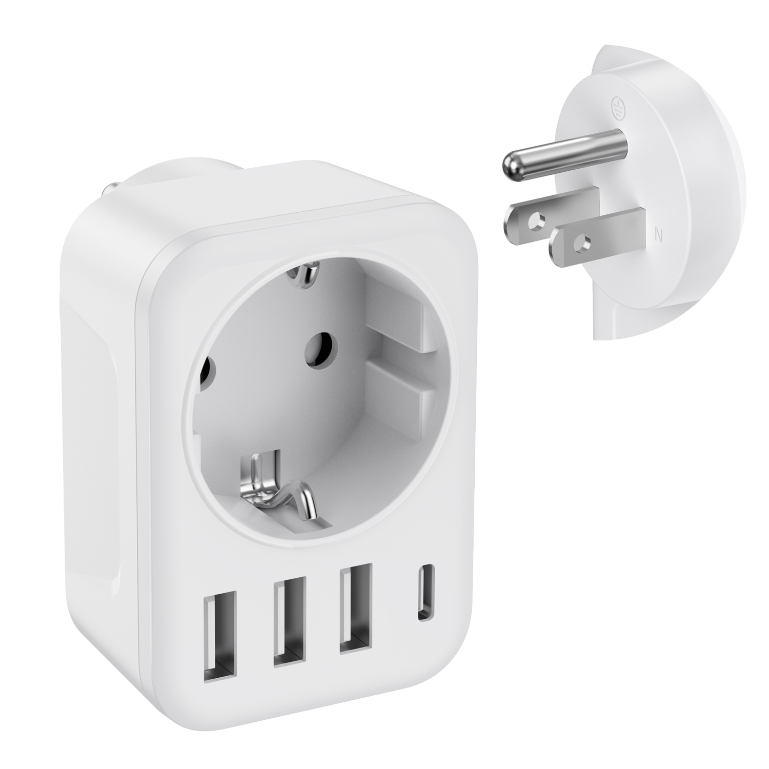Reiseadapter, USA-Adapter, Eur – Travel Accessories Canada Bewertung und Preis